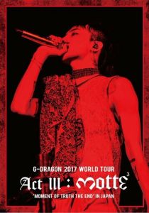 Kwon Ji Yong Act III: Motte 2018